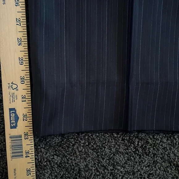 Giorgio Fiorelli Navy Striped 3 Piece Suit - Picture 15 of 16